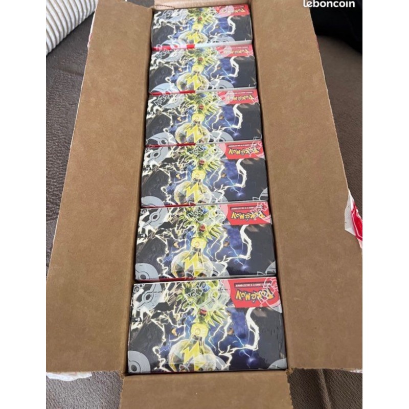 Pokemon 1 carton 6 display flammes obsidiennes EV 03 FR