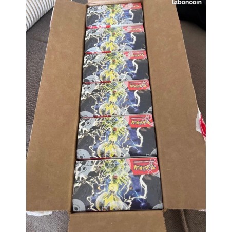 Pokemon 1 carton 6 display flammes obsidiennes EV 03 FR