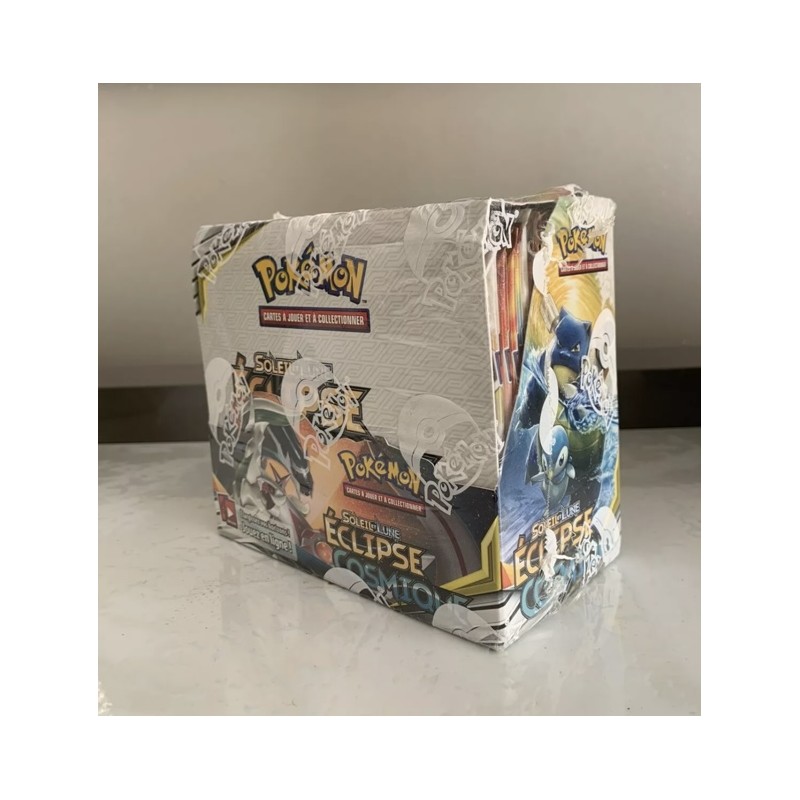 Pokemon display 36 booster éclipse cosmique SL 12 neuf français