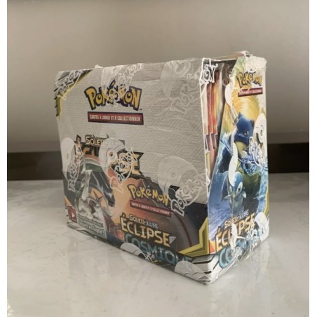 Pokemon display 36 booster éclipse cosmique SL 12 neuf français