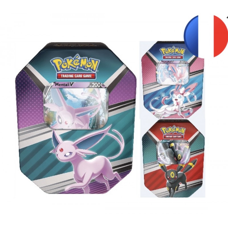 Pokemon 3 pokebox Noctali mentali numphali V livré le 23/02/22 français