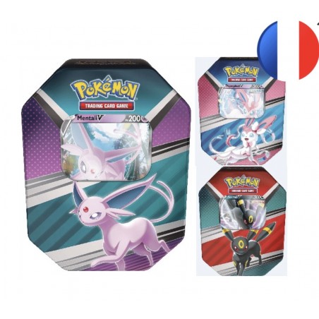 Pokemon 3 pokebox Noctali mentali numphali V livré le 23/02/22 français